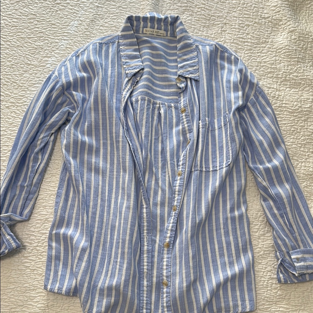 Blue Striped Shirt